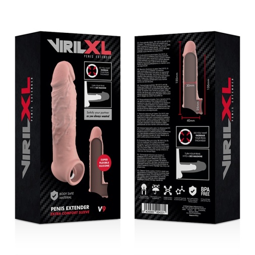 VirilXL - V9 阴茎延长器 - 肉色 照片