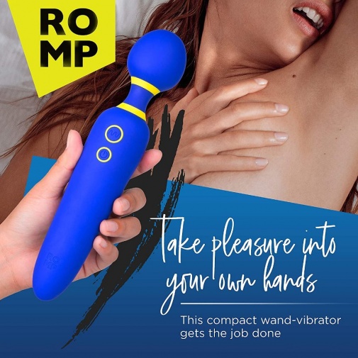 Romp - Flip 强力震动按摩棒 - 蓝色 照片