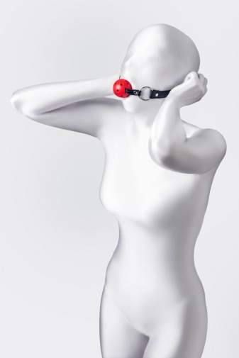Anonymo - Ball Gag - Red photo