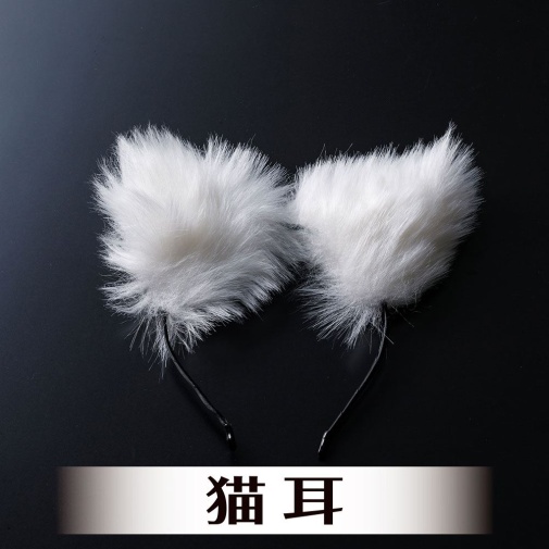 T-Best -貓女郎 BDSM 套裝 - 白色 照片
