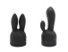 Pixey - Turbo Massager w Attachments - Black photo-4