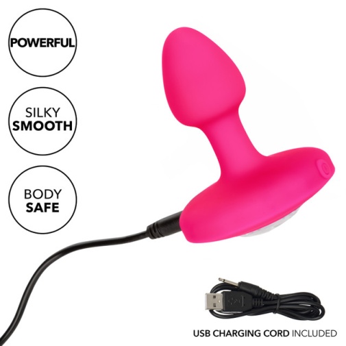CEN - Cheeky Gems Small Vibro Plug - Pink photo