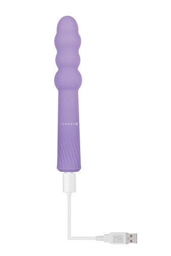 Gender X - Bumpy Ride Vibrator - Purple photo