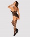 Obsessive - Bodystocking G325 - Black - S/M/L photo-4