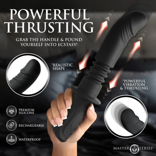 Master Series - Power Thrust Vibrator - Black 照片