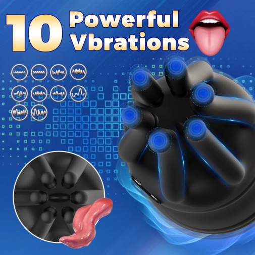 Secwell - Glans Male Masturbator - Black 照片