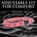 Master Series - Spiked Heart Choker - Pink photo-6