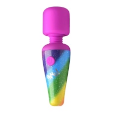 Bang! - Rainbow Mini Wand Vibrator 照片