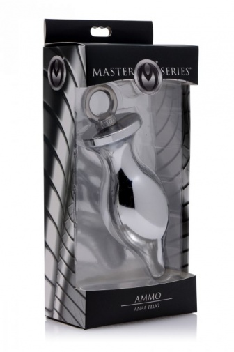 Master Series - Ammo 后庭塞 - 银色 照片