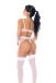 Mapale - 8935 Lingerie Set 3pcs - White - L/XL photo-2