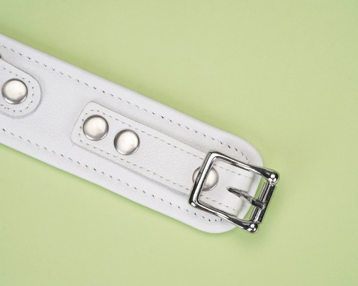 Liebe Seele - Collar w Leash - White photo