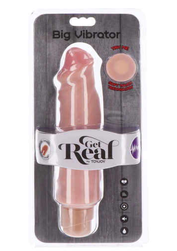 ToyJoy - Get Real Vibrator 23cm - Flesh photo