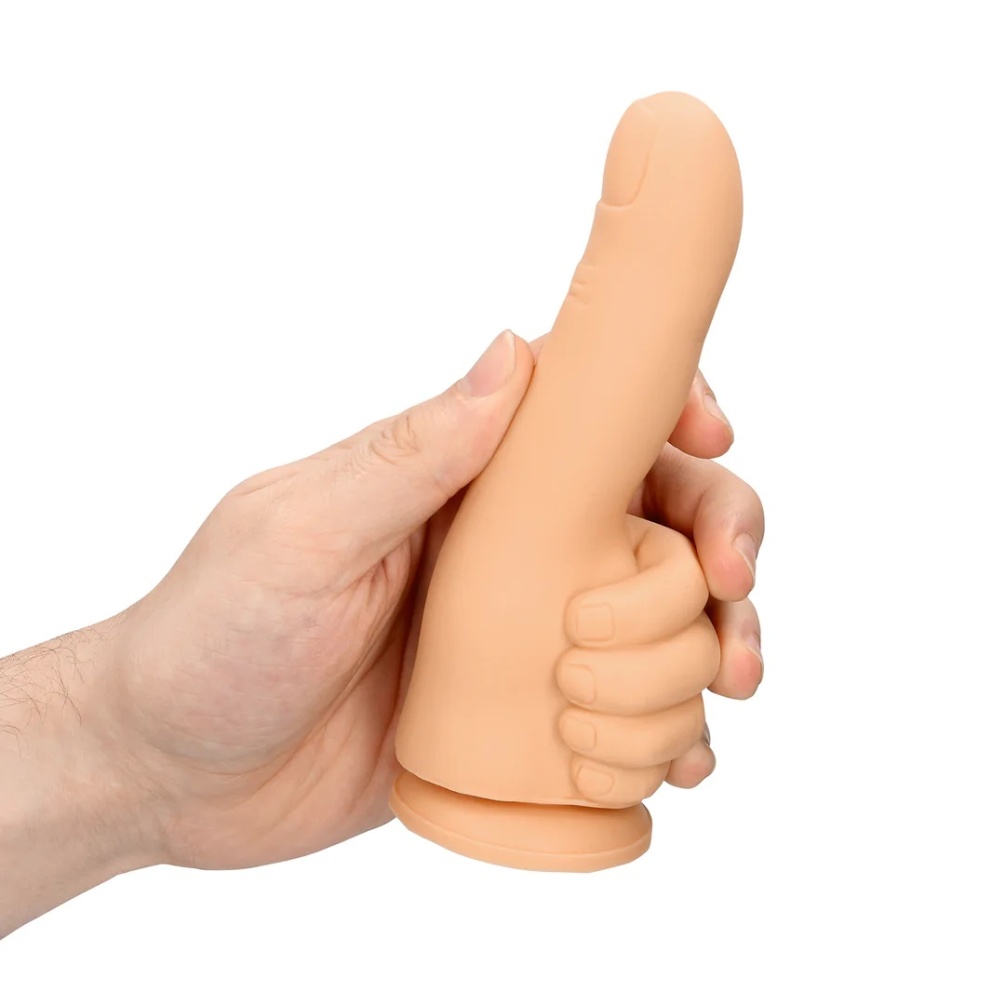 A thumbs up says it all! Where this thumb goes is up to you!... S-Line - Thumbs Up Finger Plug - Flesh photo-2