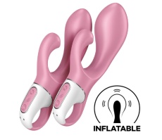 Satisfyer - Air Pump 兔子震动棒 - 粉红色 照片