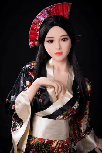 Mina Asian Robot Realistic Sex Doll, Skinny Body, Ultra Soft TPE 165 cm (5'4 ft) photo