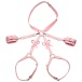 Strict - Bows Bondage Harness - Pink - M/L photo-7