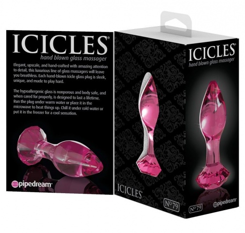 Icicles - Massager No 79 - Pink photo