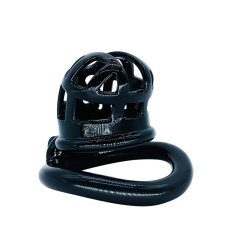 FAAK - Resin Chastity Cage 97 - Black photo