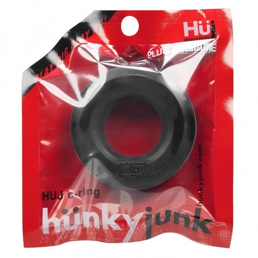 Hunkyjunk - Huj 阴茎环 - 黑色 照片