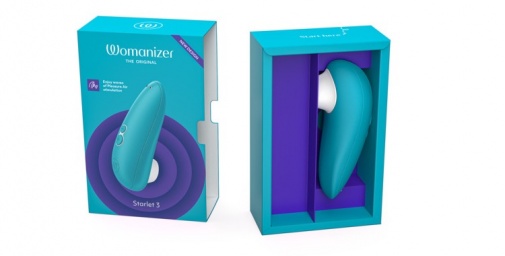 Womanizer - Starlet 3 入門級陰蒂吸啜器 - 藍綠色 照片