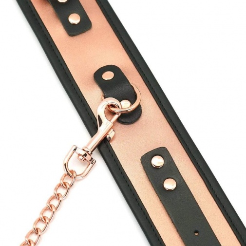 Liebe Seele - Rose Gold Ankle Cuffs photo
