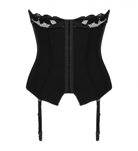 Obsessive - Editya Corset - Black - M/L photo