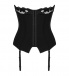 Obsessive - Editya Corset - Black - M/L photo-9
