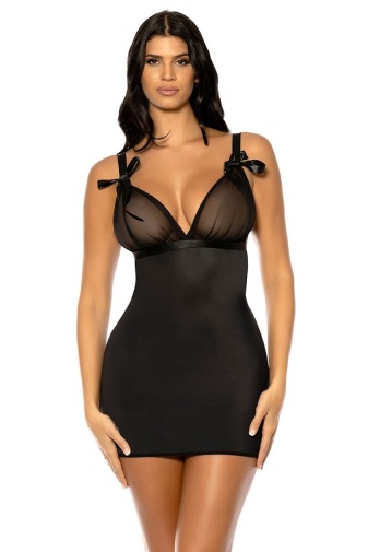 Oh La La Cheri - Samantha Babydoll - Black - S/M photo