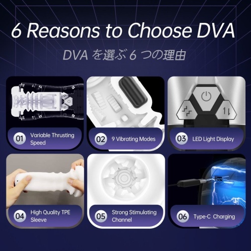 Drywell - Dva Thrusting Masturbator - Dark Grey photo