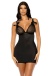 Oh La La Cheri - Samantha Babydoll - Black - S/M photo-3