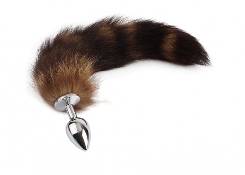 Chisa - Frisky Fox Tail Butt Plug - Brown photo