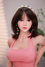 Serena Chinese Realistic Sex Doll, Skinny Body, Ultra Soft Silicone 150 cm (4’9 ft)  photo