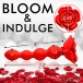 Bloomgasm - 10X Rose Twirl Vibro Beads - Red photo-10