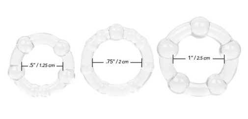 CEN - Island Rings - Clear 照片