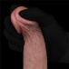 Lovetoy - 9" 超柔軟仿真震動假陽具 - 啡色 照片-10