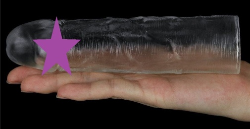 Lovetoy - Flawless Penis Sleeve Add 1'' - Clear photo