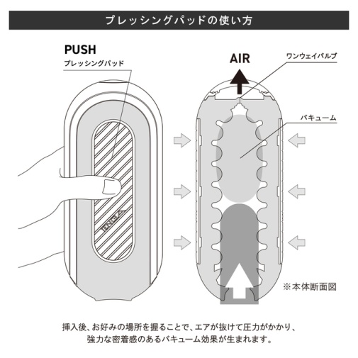 Tenga - Flip Zero Gravity Electronic Vibration - White photo