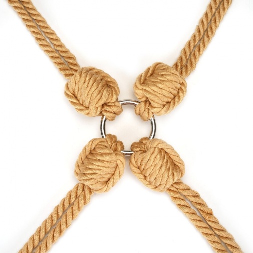 Liebe Seele - Shibari Rope Hogtie Set photo