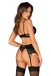 Obsessive - Norides 3pcs Set - Black - XS/S photo-2