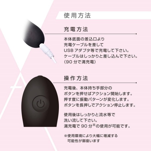Fact - Orga-One Vibrator - Black photo