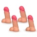 Big Ballers - Magnetic Snap-On Peckers - 4 pcs 照片