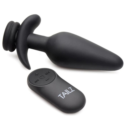 Tailz - Snap-On Vibro Anal Plug L - Black photo