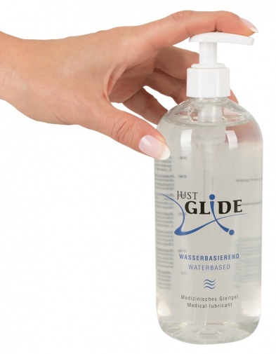 Just Glide - 医用水性润滑剂 - 500ml 照片
