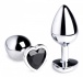 Booty Sparks - Heart Gem Anal Plug M-size - Black photo-7