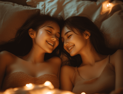 Shared Pleasure: How to Use a Double-Ended Dildo Shared Pleasure: How to Use a Double-Ended Dildo