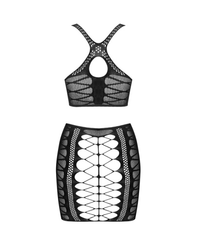 Obsessive - K102 2pcs Set - Black - S/M/L photo