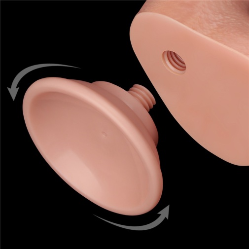 Lovetoy - 8.5" 带包皮仿真阳具 - 肉色 照片