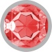 Intense - Metal Gem Plug S - Red photo-2
