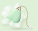 Zalo - Baby Heart 按摩器 - 绿色 照片-2