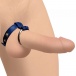 Strict - Cock Gear Ball Ring - Blue photo-3